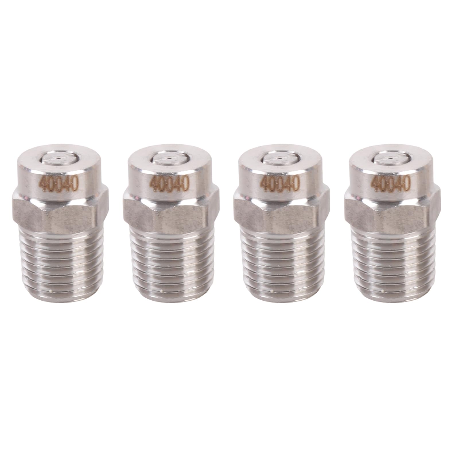 4Pcs Heavy Duty Steel Nozzles Head Tips for Industrial Cleaning Applications Providing Efficient Flows and Easy Connection High Efficiency Nozzle
