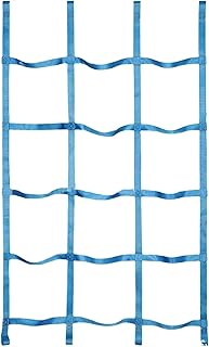 Climbing Cargo Net Climbing Cargo Net for Kids Portable Climbing Cargo Net Rope Ladder, Outdoor Cargo Webbing Net, for Children's Outdoor Play Toys, Load 300kg (Size : Light Blue)