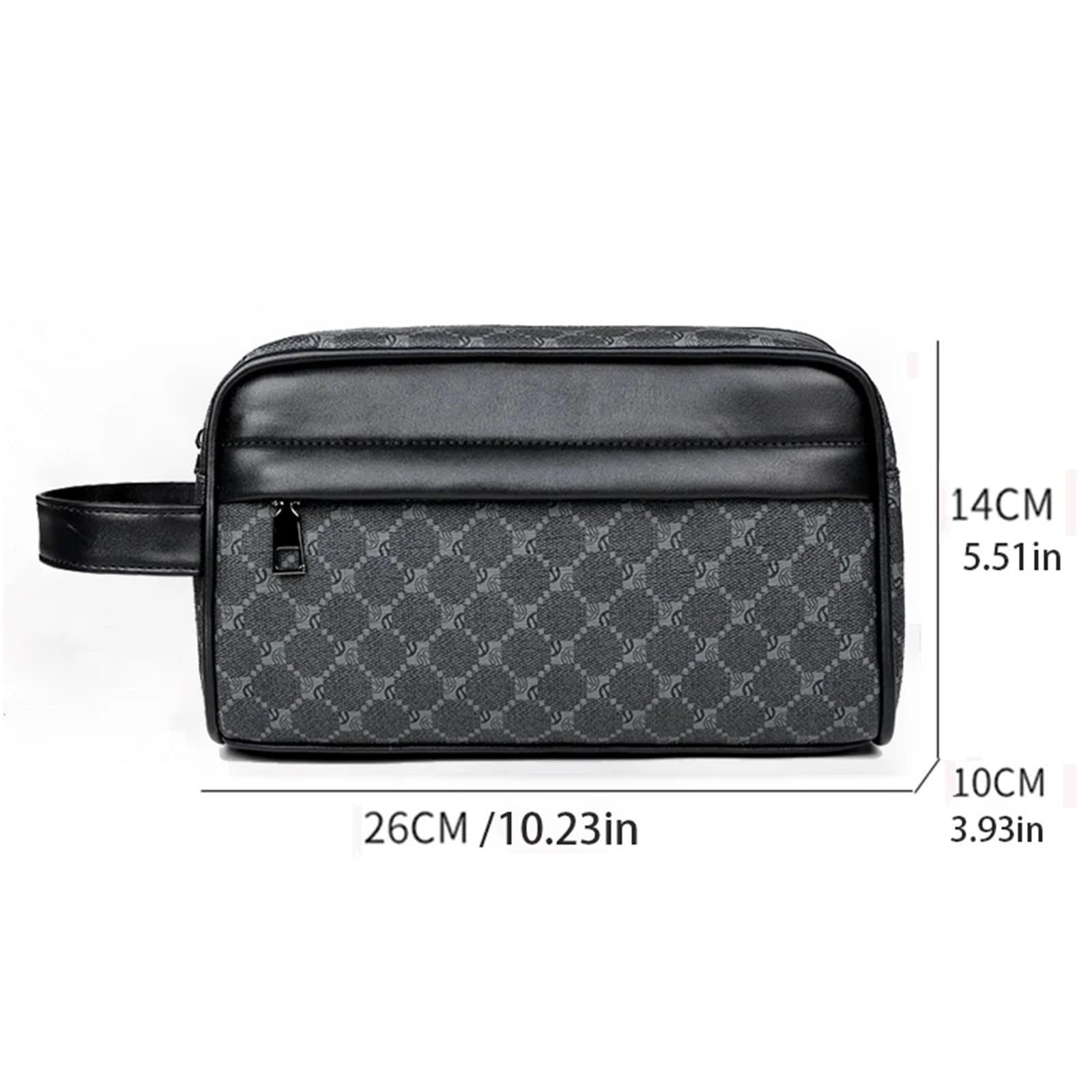 Pochette Uomo Borsa da uomo Pochette in pelle di marca lavoro classica for telefono Bolsos