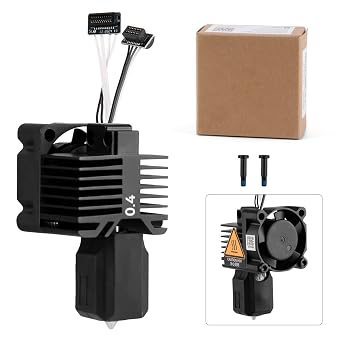 P1P,P1S Hotend Complete Kit,Hardened Steel 0.4mm Nozzle