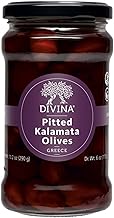 DIVINA Pitted Kalamata Olives, 10.2 OZ