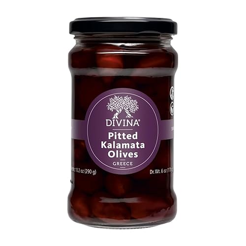 Divina Olives Kalamata Pitted 102 onzas