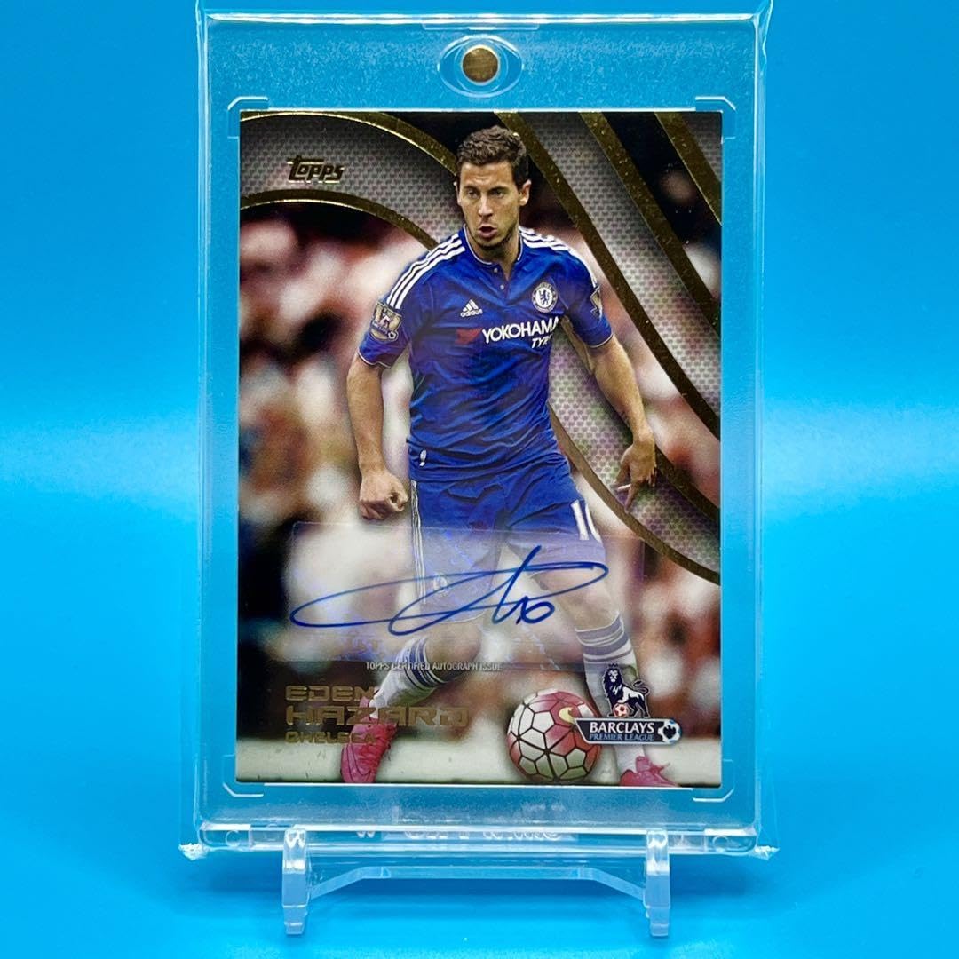 Amazon.co.jp: 2015 Topps Eden Hazard エデン アザール 直筆サイン 