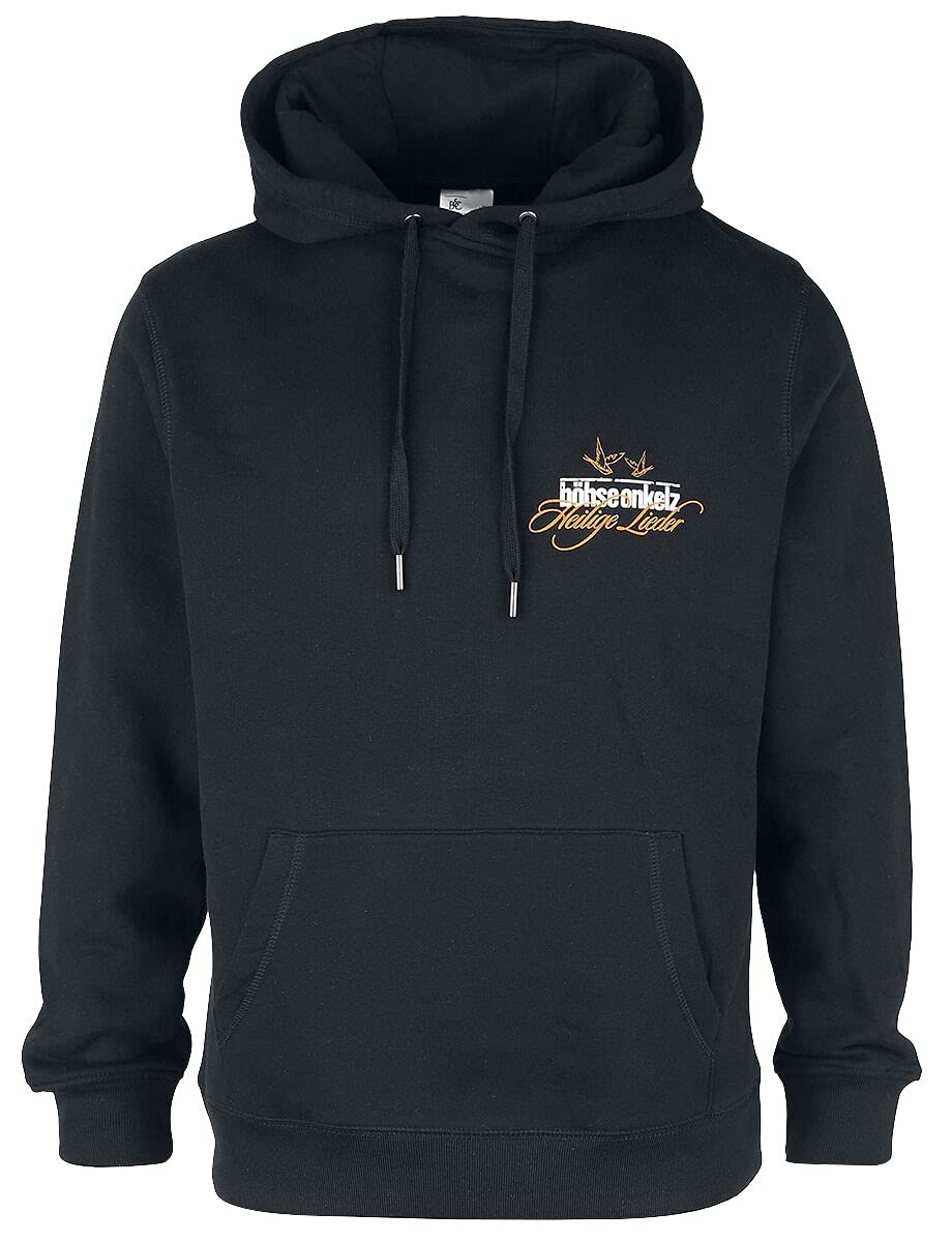 Böhse Onkelz Gehasst, Verdammt, Vergöttert Männer Kapuzenpullover schwarz Band-Merch, Bands