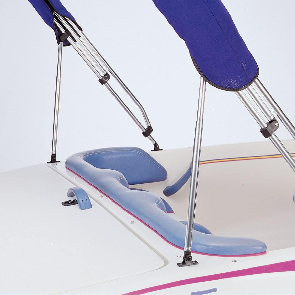 Savvycraft Marine Boat Bimini Top Rear Support Poles, 1 Inch Aluminum Tube Bimini Support Poles, Multiple Height Options for Bimini Top 36" 46" 54" Height