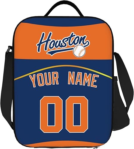 Miniatura 2 de INAOO Mochila Houston Bolsas Personalizadas Regalos para Hombres, Mujeres Jóvenes, azul marino (Navy 03)