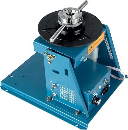 Miniatura 1 de Posicionador de soldadura rotativo 110 V 2.5 "mesa de trabajo soldador posicionador de la máquina de la placa giratoria velocidad alta precisión