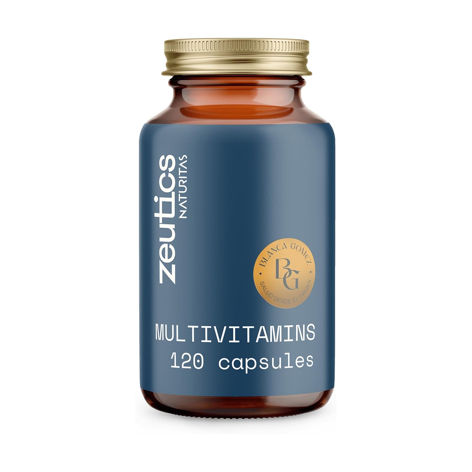 ZEUTICS by Naturitas | Multivitamins | 120 cápsulas | Vitaminas A, D, E, K y Biotina | Salud Natural |Extracto Plantas | Sin Gluten Sin Lactosa