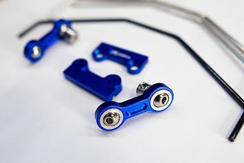 CR Full SWAY BAR Set (Blue) for X-Maxx/X-Maxx WideMaxx