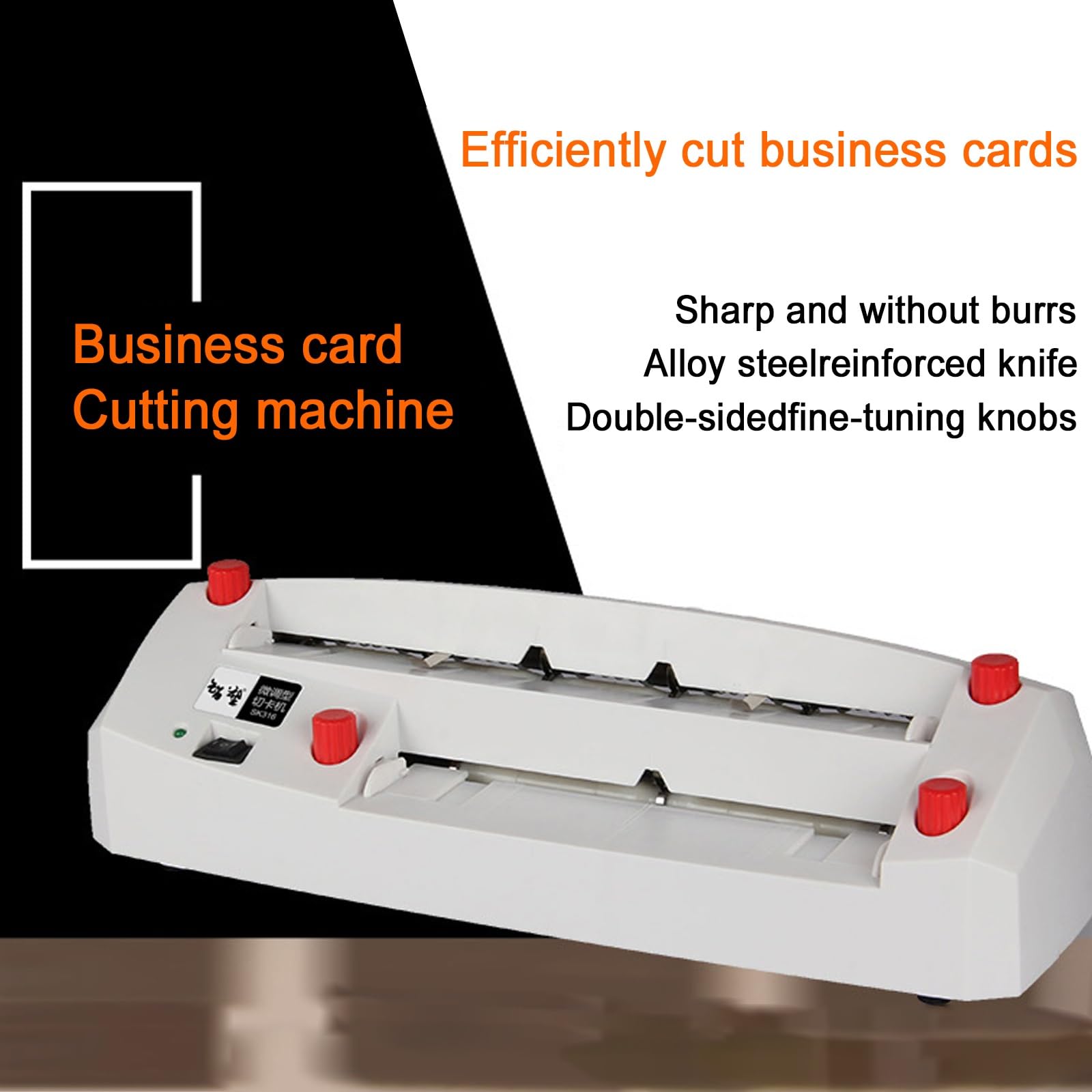Taglierina automatica per carte con induzione automatica, margine regolabile per un taglio preciso, ideale per inviti professionali
