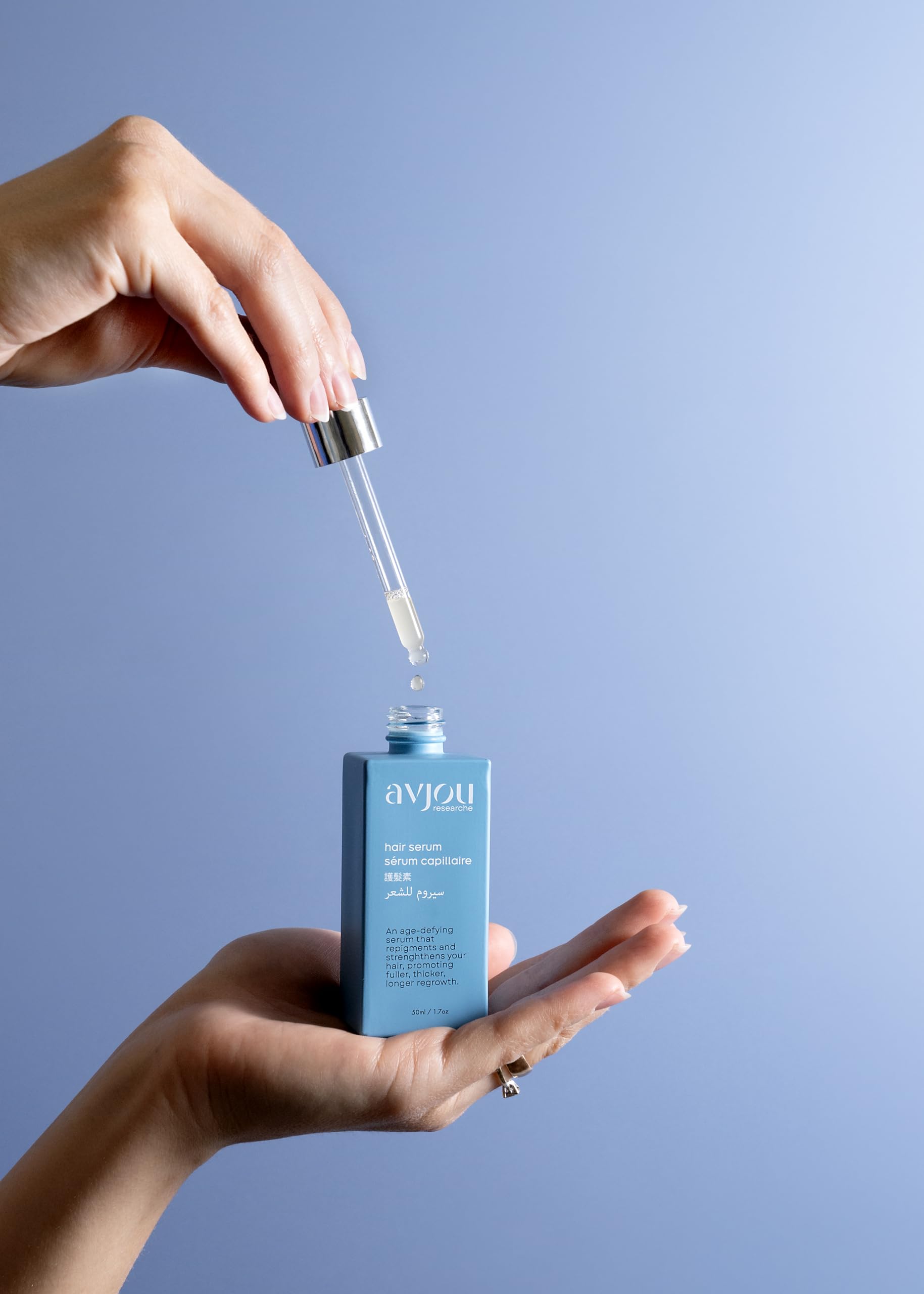 Przeciwstarzeniowe serum do włosów przetestowane klinicznie przywraca naturalny kolor włosów przywraca siwe włosy grubsze i pełniejsze włosy, nietoksyczne, odpowiednie do wszystkich rodzajów włosów 50