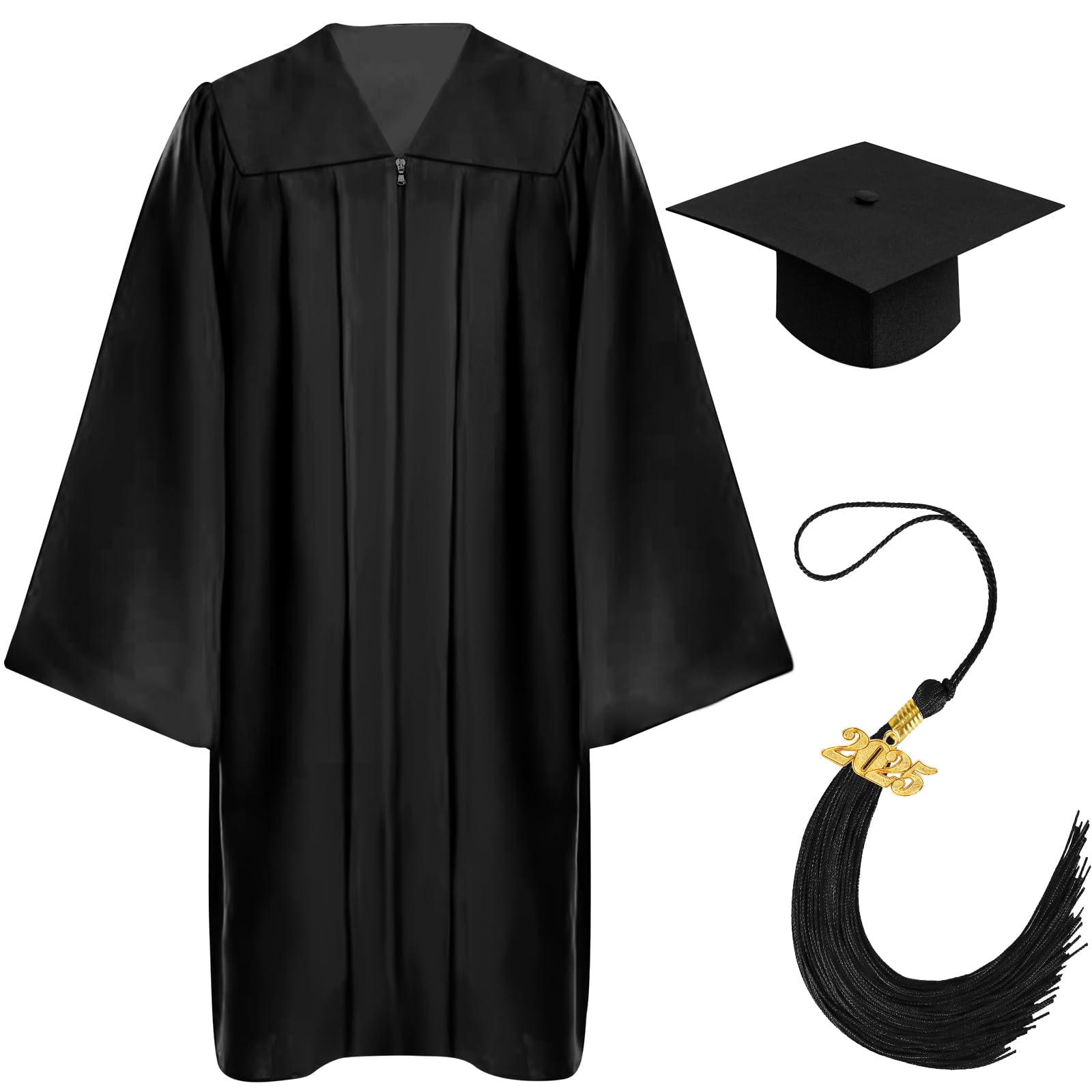 Mukum Kindergarten Graduation Cap and Gown Set with 2026 Charms Tassel Graduations Cap and Gown for Kid Preschool
