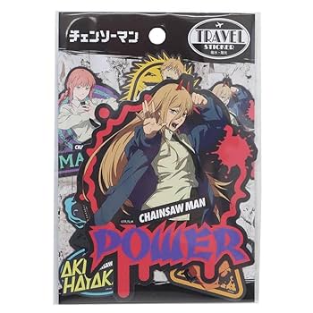 Amazon.co.jp: チェンソーマン ダイカット トラベルステッカー