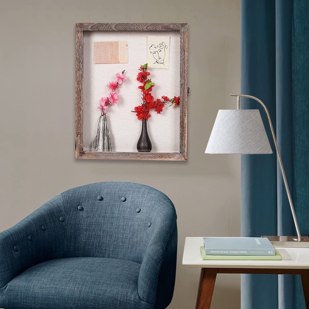 Extra Large Shadow Box 18x22 Shadow Boxes Frame, Deep Display Box