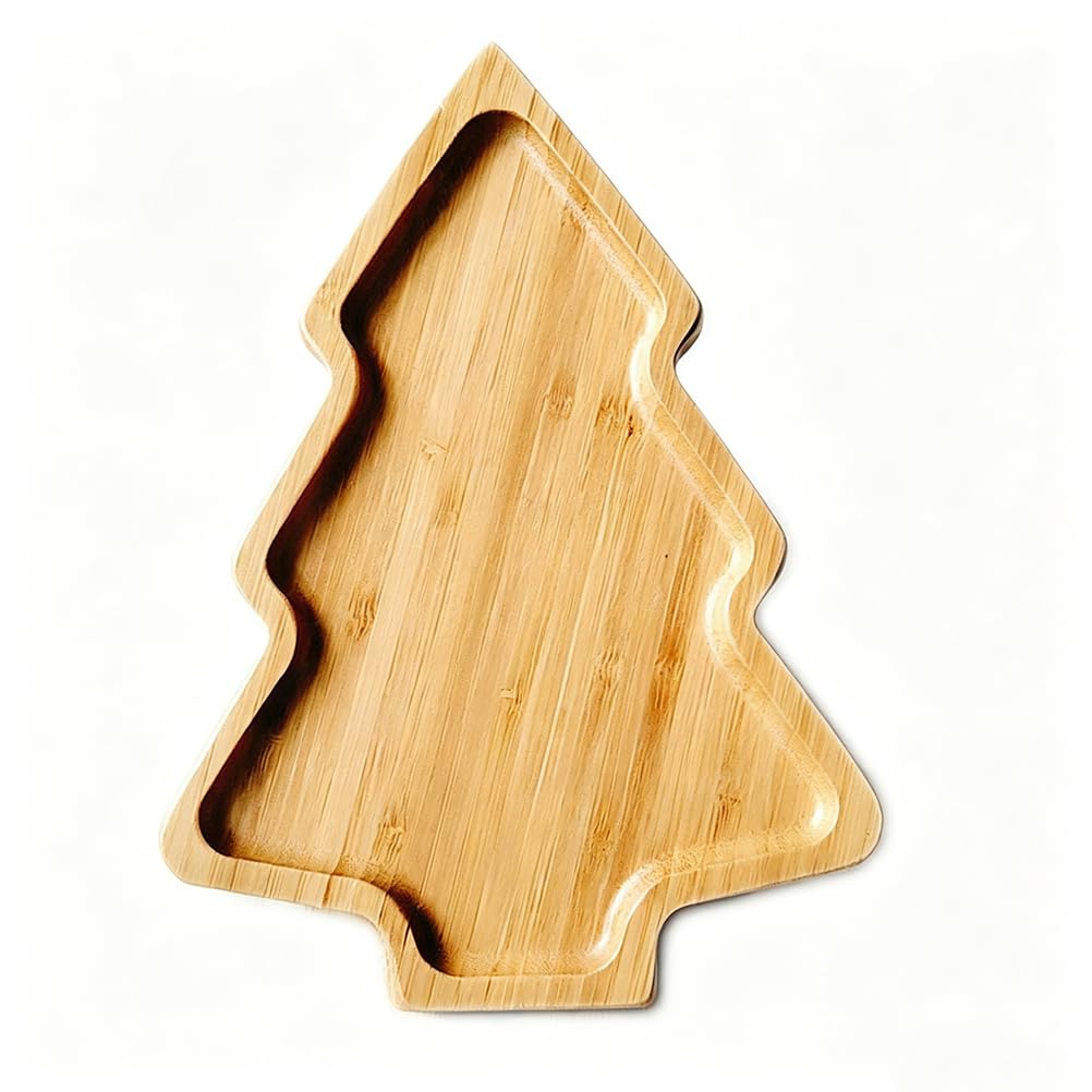 Plateau de service pour arbre de Noël, plateau de collations à plusieurs