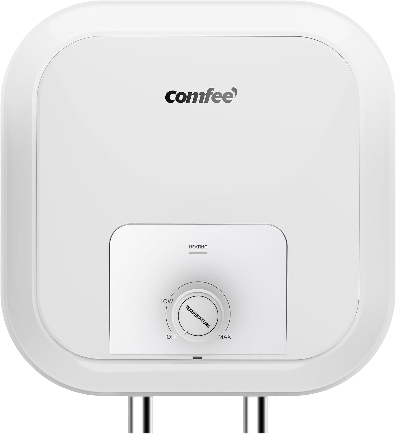 COMFEE’ Electric Water Heater 10 L Undersink 2kW Storage Water Heater, A Class, Lightweight, Compact and Easy to Install, Ideal for Small households