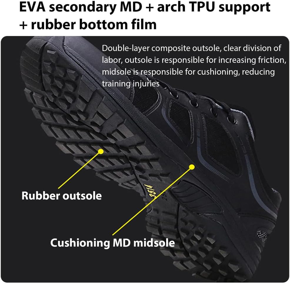 Men's Trail Running Shoes, Comfortable Breathable Sneaker Cross-Training Athletic Workout Sport Fashion Sneakers for Mountain Trekking & Athletic Training