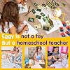 Learning Educational Robot Toys for 3 4 5 Year Old Kids,Interactive Talking Drawing Robot Teach Math Sight Words Preschool Kindergarten Learning Activities Toy Gift for Girls and Boys Age 3-5