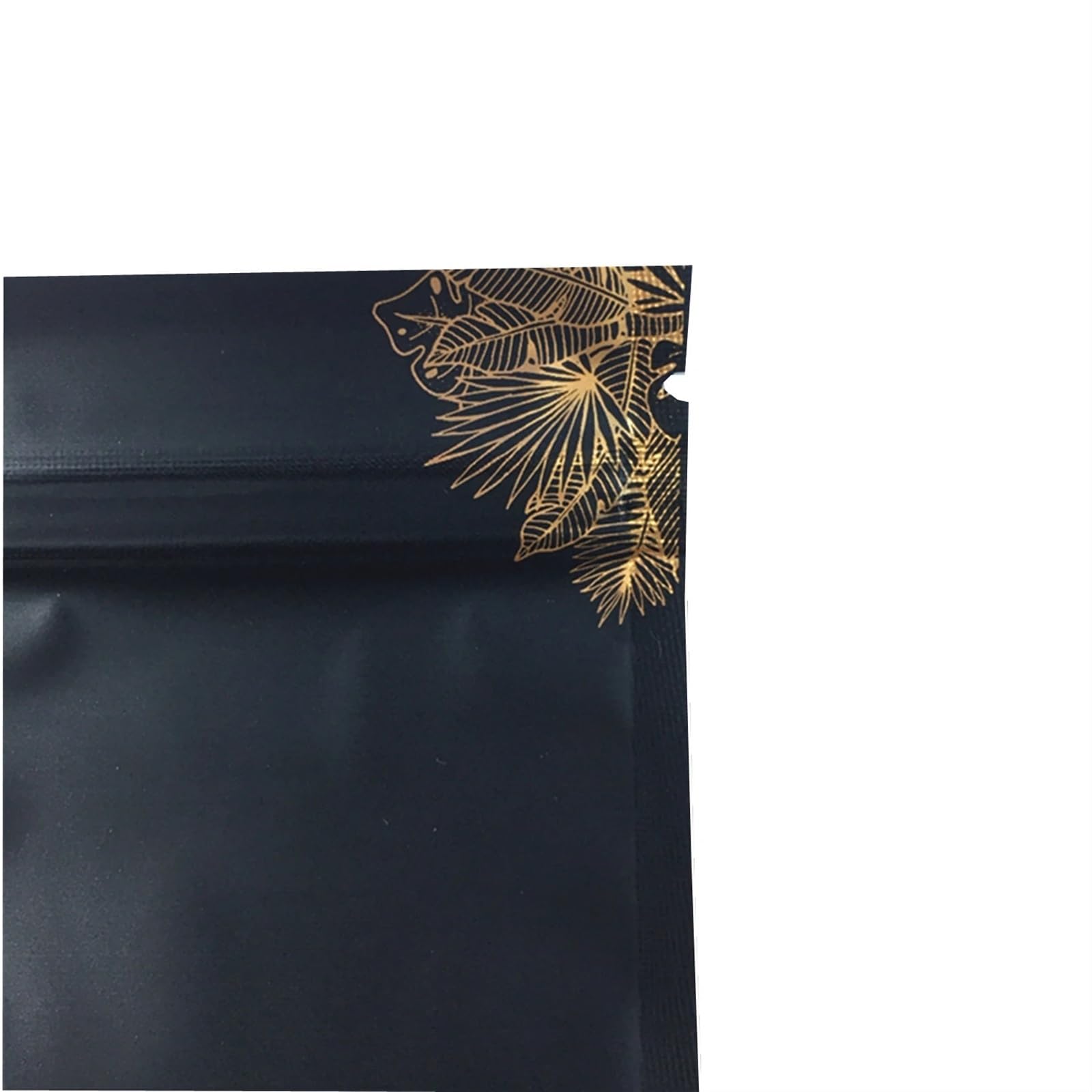 sacchetti con chiusura a zip, Confezione da 50 sacchetti con chiusura lampo in alluminio for alimenti, multicolore, varie misure(Black,8x12cm)