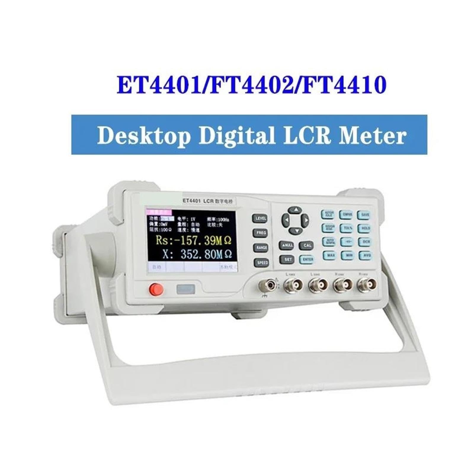 Testeur LCR De Bureau ET4501 ET4502 ET4510, Pont Numérique 10Hz ~ 100kHz, Fréquence Réglable En Continu 1 Hz(ET4501)