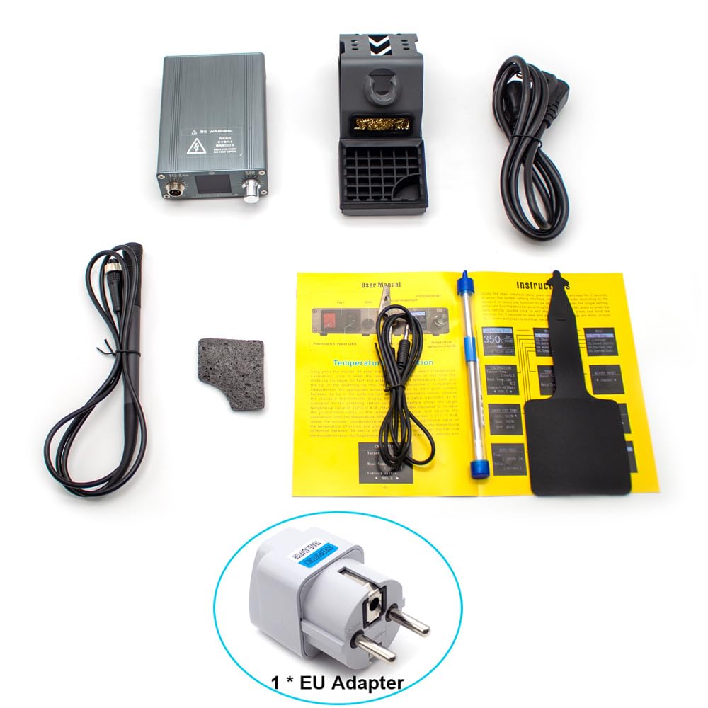 Toplionace Station de Soudage à Affichage Numérique T12-X Plus pour la Réparation Mobile Plate-Forme de Soudage à Température Intelligente Outils de Reprise de PCB BGA (T12-X Plus)