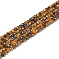 Vista 49 de Cuentas Redondas Facetadas de Ópalo Verde de 4 mm Sueltas de 16 Pulgadas para Hacer Joyas