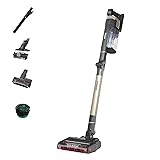 Shark Stratos Cordless Stick Vacuum Cleaner Pet Pro with Anti Hair Wrap Plus, Clean Sense IQ & Anti-Odour Technology, 60 Mins Run-Time, Removable Battery, 3 Attachments, Charcoal/Brass IZ400UKT