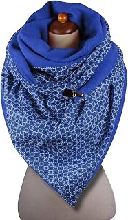 JAWSEU Lightweight Fall Winter Scarves,Women Scarf Pashmina Shawls and Wraps Wavy Design Warm Winter More Thicker Soft Scarves for Women,Head Shawl Wraps Fabric Scarf