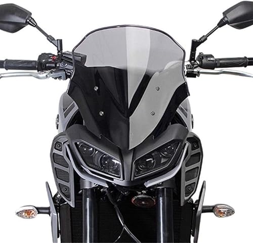 Miniatura 2 de Parabrisas de motocicleta compatible con Yamaha MT09 FZ09 MT-09 FZ-09 FZ MT 09 2017 2018 2019 parabrisas de carreras parabrisas de carreras