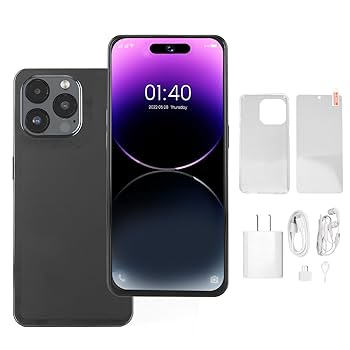 Amazon | I15 Pro Maxスマートフォン、6.6インチHD 3Gロック解除