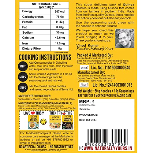 Image of Multi millet & Quinoa Noodles combo