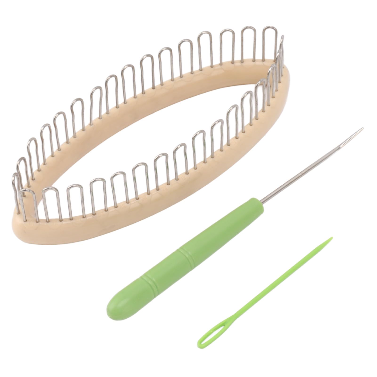 Knitting Loom Set Weaving Sock Looms Round Pocket Knitting Board DIY Weaving Craft Tool with Needle for Beginner Scarves Socks