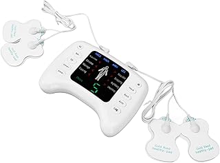 Electronic Pulse Massager Timer Electric Pulse 8 Modes Timer Dual Output 15 Gears Pulse Massager
