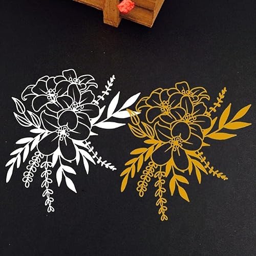Miniatura 7 de Troqueles de flores para hacer tarjetas, troqueles de metal, plantillas de corte de flores, plantillas de corte de flores, álbum de recortes, álbum