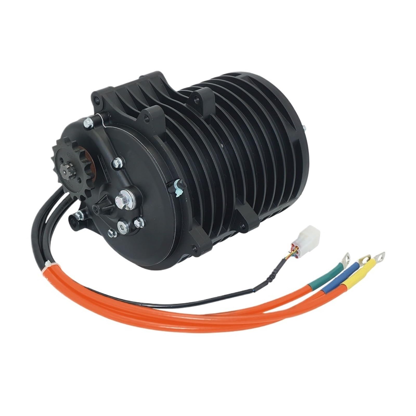 Hub Motor QS138 3000W V3 70H 5500W Continuous 72V 100KPH Mid Drive Motor Conversion Kit with EM150-2SP/EM200-2SP Controller(EM200-2SP)