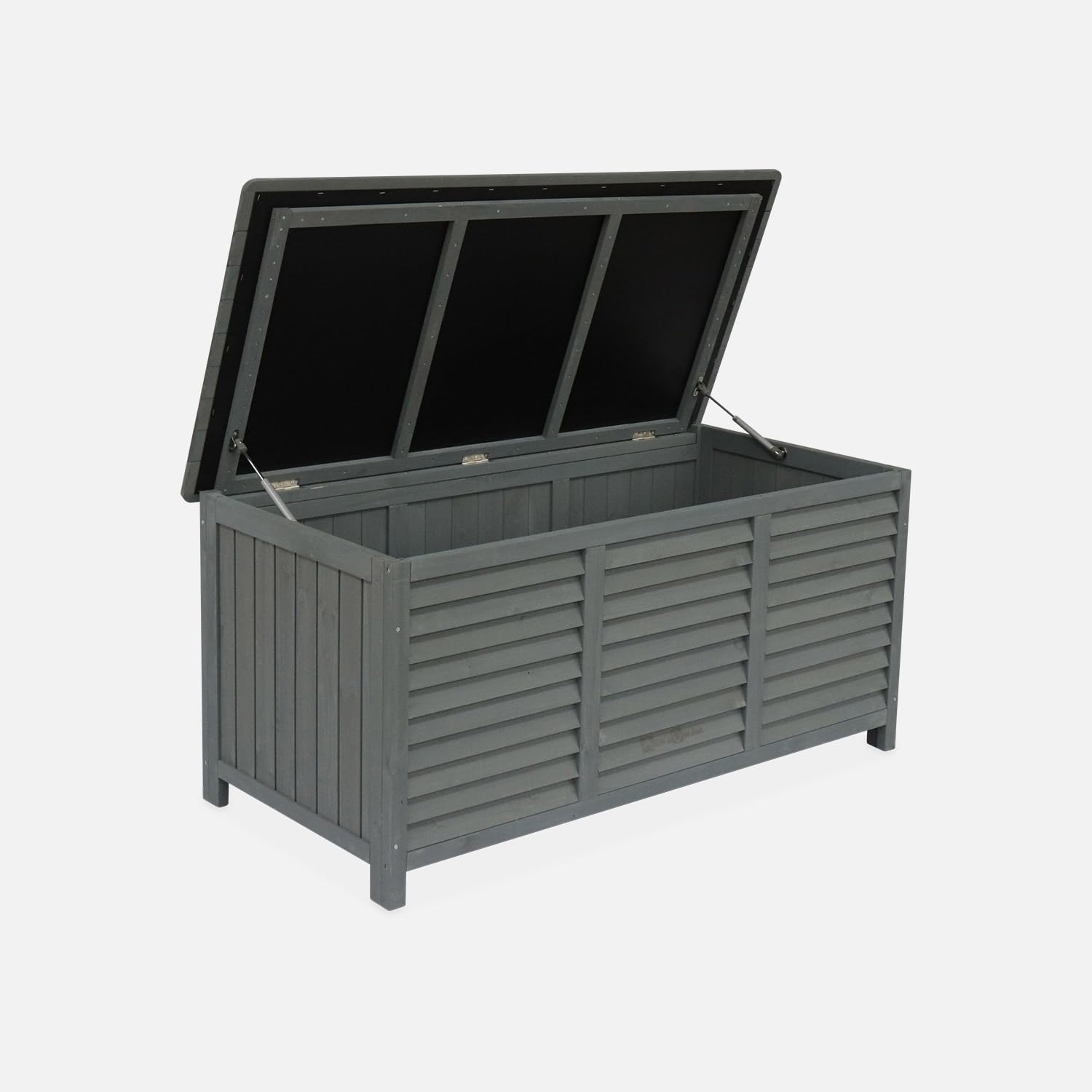 Alice's Garden - Coffre de rangement en bois. Castille. 330 litres. L130 x P64 x H60cm