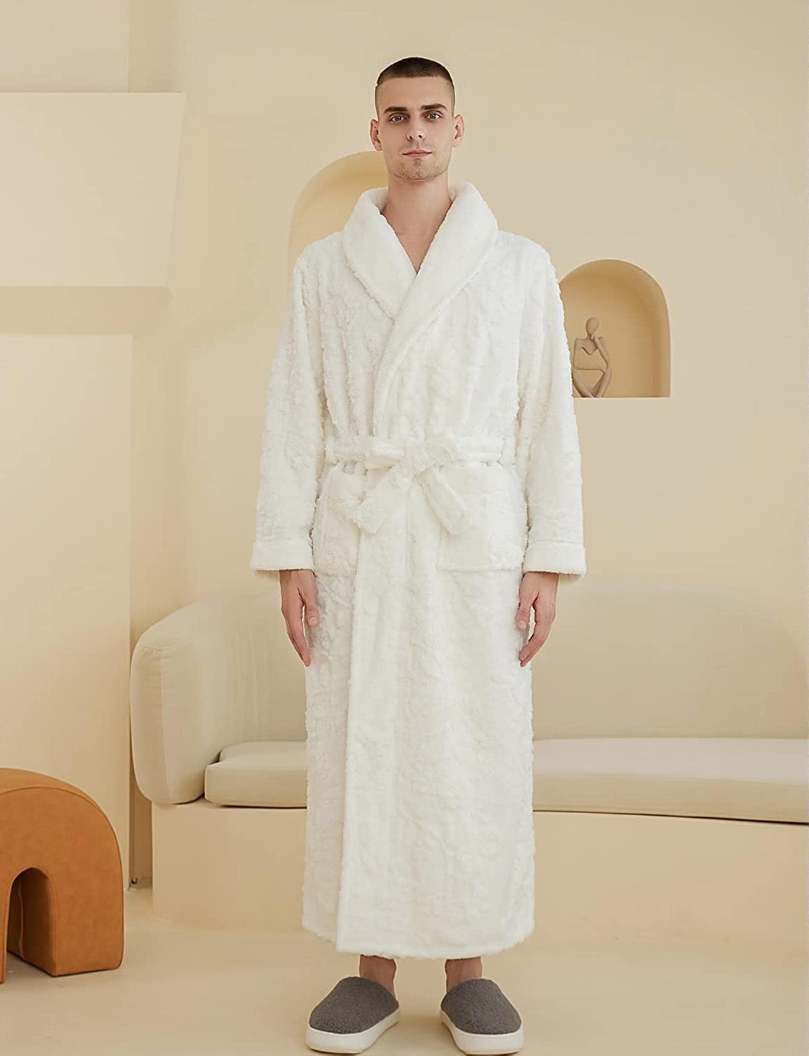 年末のプロモーション garbo&friends バスローブ ガウン 新品 6-8y