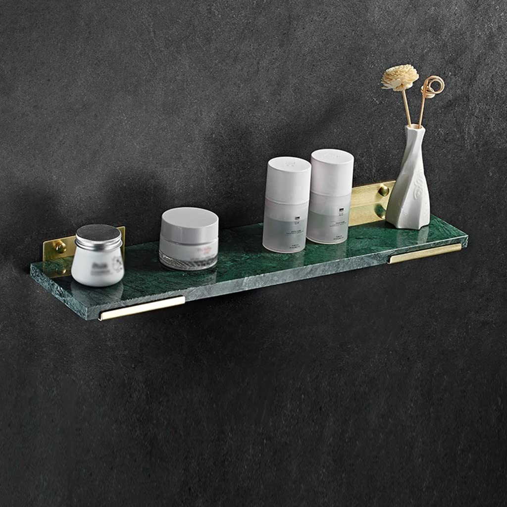 NPQPNAFC Bathroom Shelf Shower Caddy Marble Nordic Light Luxury Gold All-Copper Bathroom Towel Rack Wall-Mounted Bathroom Shampoo Organi