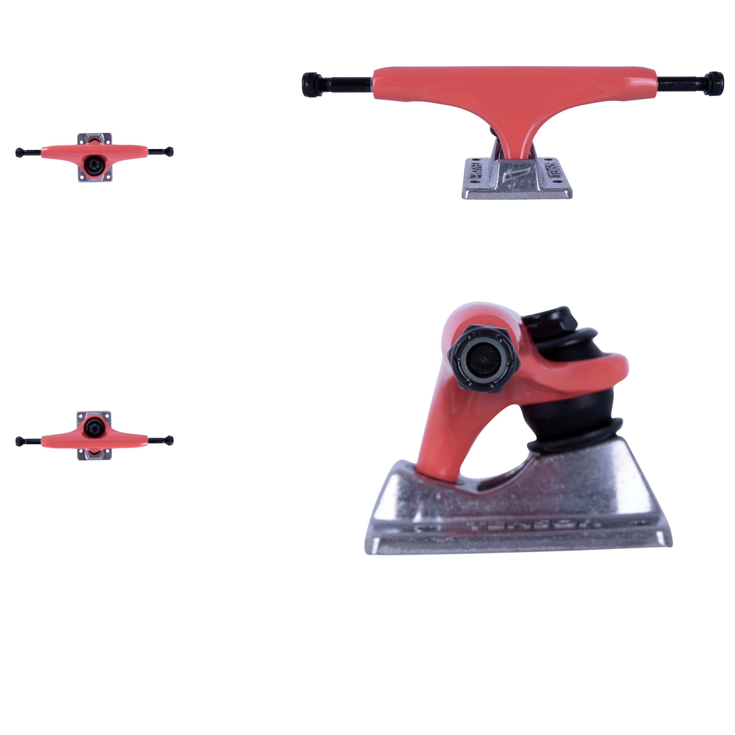 TENSOR 5.25'' Black Navy - Paire de Trucks de skateboard