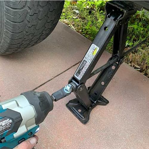 Miniatura 5 de Adaptador de gato de tijera de 12 pulgada para uso con taladros de impacto de 12 pulgadatrinquete o enchufes de accionamiento estándar o llave de