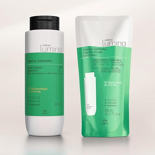 Miniatura 3 de natura - Linha Lumina (Cabelos Cacheados) - Condicionador Hidratante 300 Ml - Colección (Lumina (Cabello Rizado) - Acondicionador Hidratante 10.14