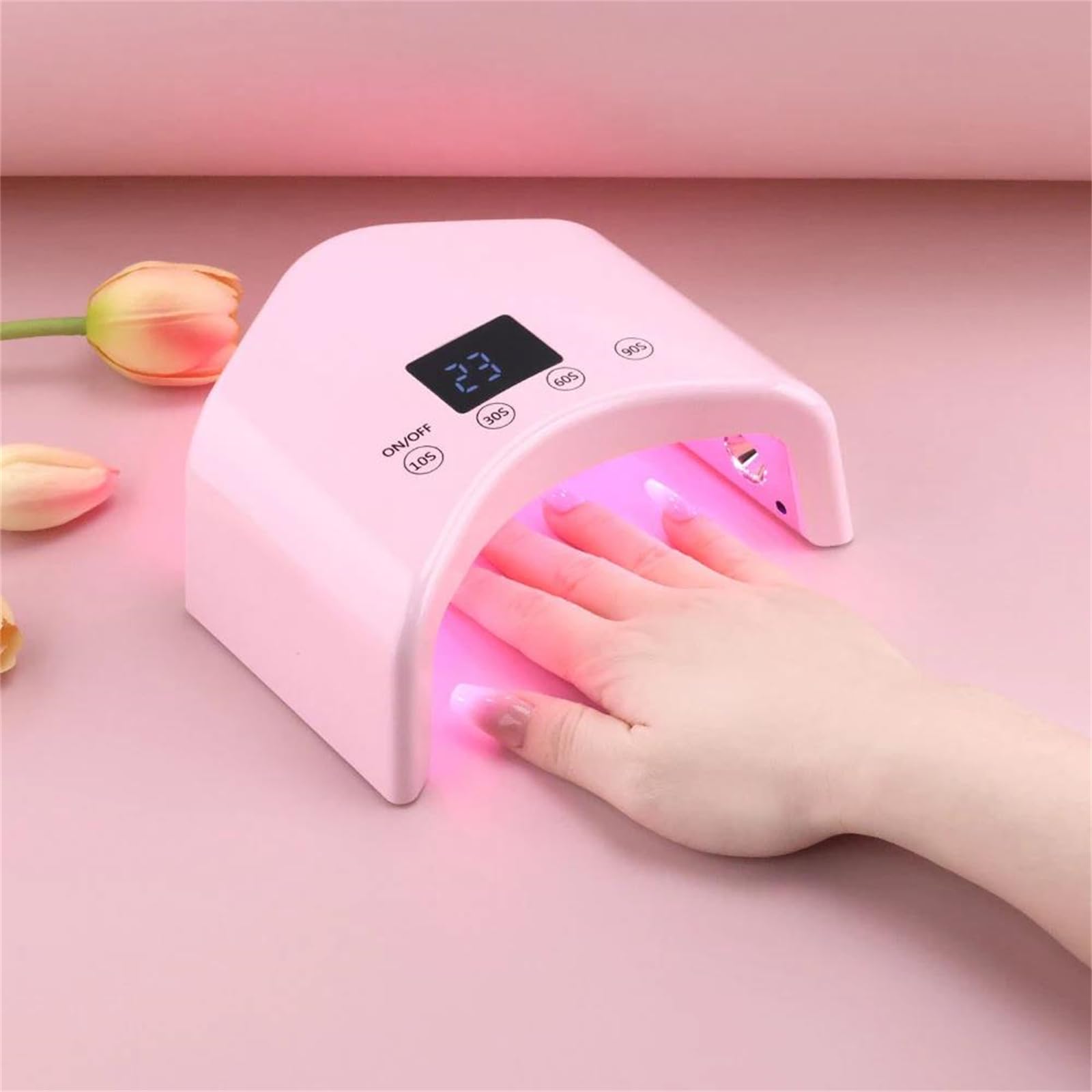 Lampada LED asciuga Unghie Portatile Luce Rossa Lampada USB Leggera | porta cavo design desktop 365nm 405nm portatile ricaricabile lampada domestica asciuga smalto colla