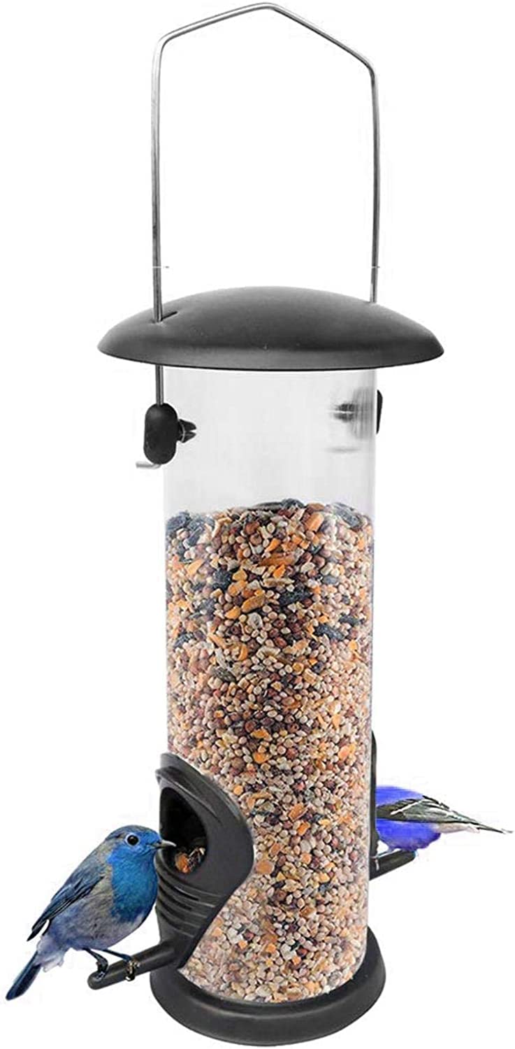 Amazon.co.jp: 野鳥シードフィーダー 給餌器 鳥餌箱 吊り下げ型 集まる
