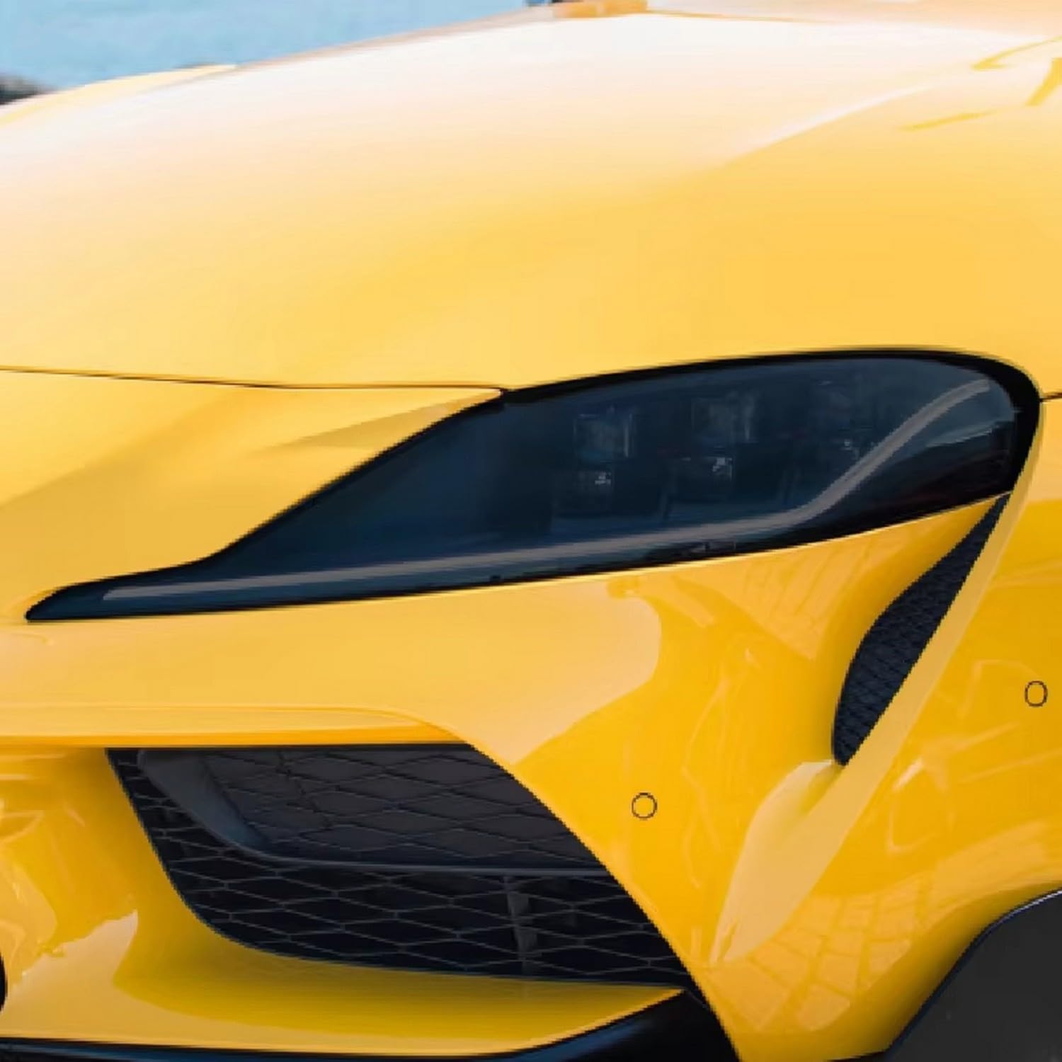 Film teinté de protection de phare en TPU pour Toyota Supra 2019-2020 GR GT4