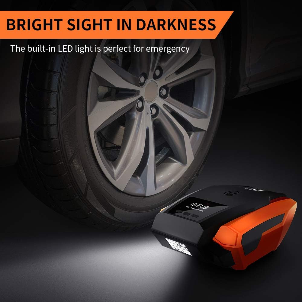 VacLife Tire Inflator Portable Air Compressor