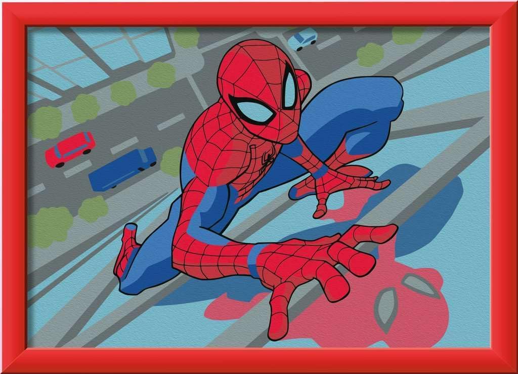 Ravensburger CreArt 12023109 Painting by Numbers The Legendary Spider-Man Children from 7 Years