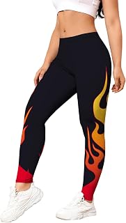 Elastic Slimming Active Print Leggings