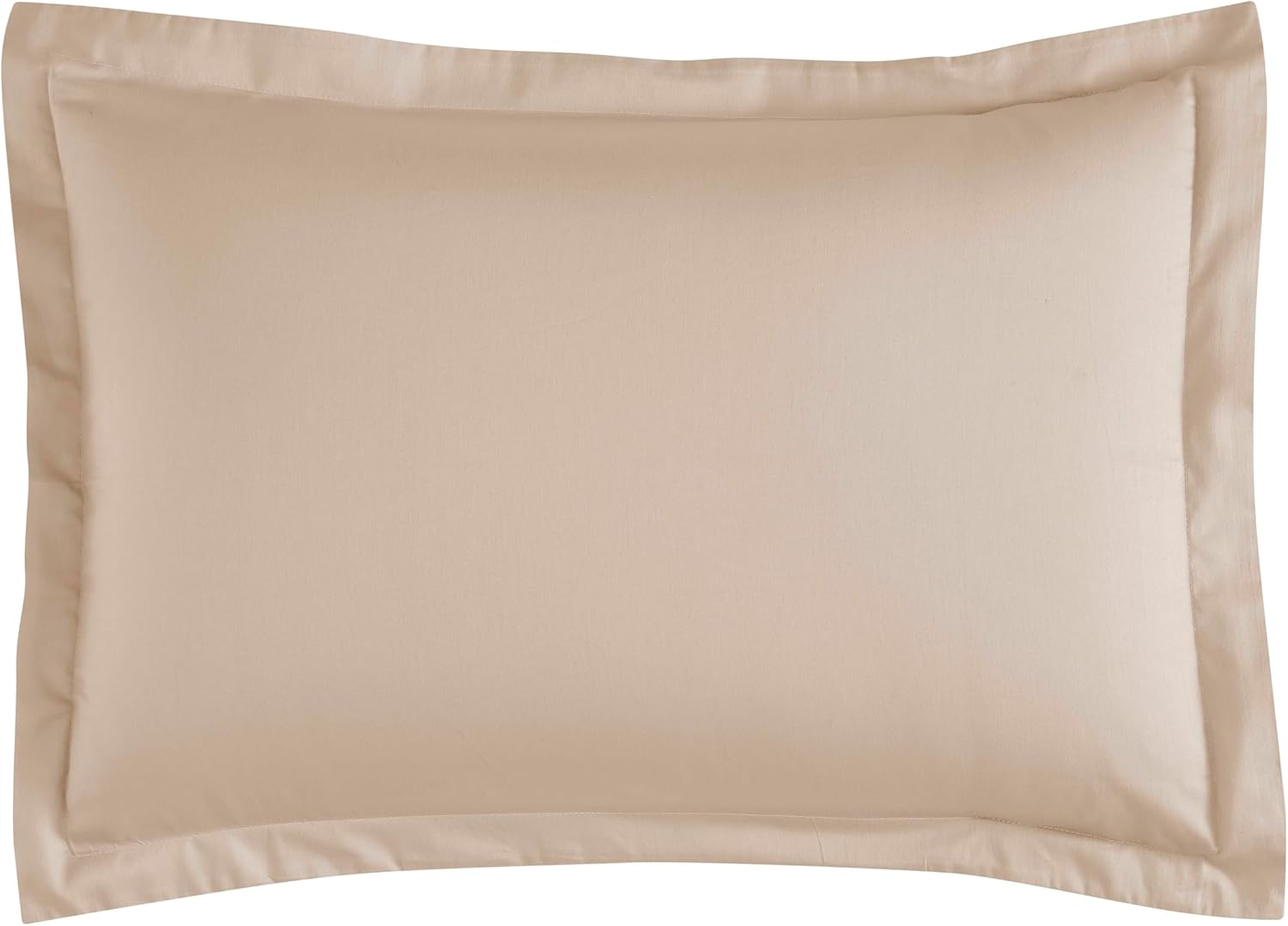 Linens Mix&Match Pamuk Saten 2'li Volanlı Yastık Kılıfı Seti Camel