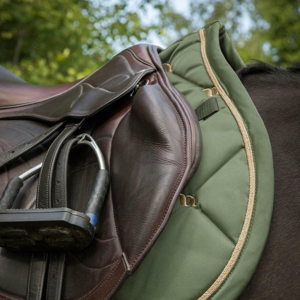Tapis De Selle De Dressage Back On Track - Collection Nuits, Dos Sur Piste (couleur Violet, Occasion)
