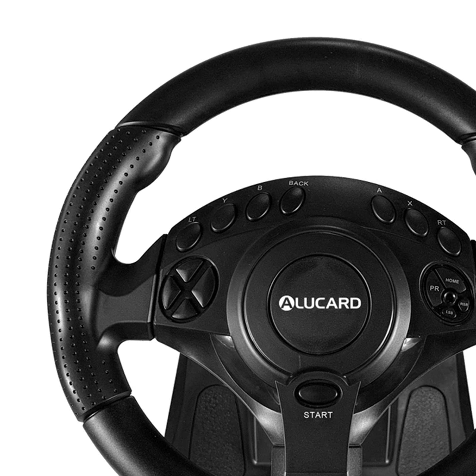 Pedale per Volante da Gioco con Vibrazione USB per Auto da Corsa / PS3 PC Nero